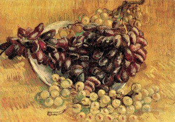 Vincent Van Gogh Painting - Still Life with Grapes Vincent van Gogh